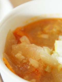 ピリ辛根菜スープ♪-レシピのメイン写真