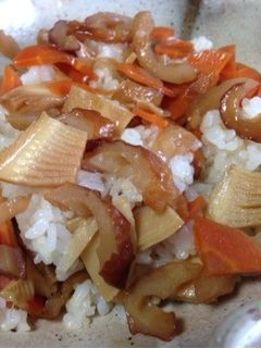 筍ちらし寿司又は混ぜ御飯の具-レシピのメイン写真