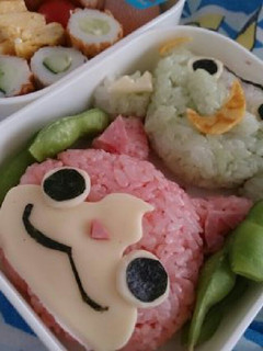 妖怪ウォッチ☆ジバニャン♪ブシニャン弁当-レシピのメイン写真