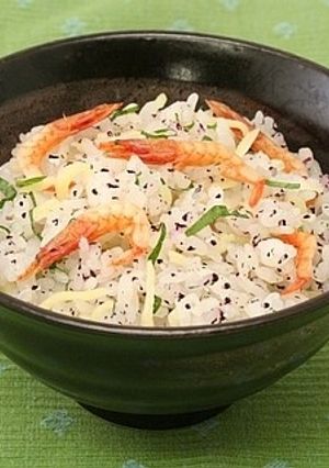 桜海老とチーズのまぜご飯　赤しそ風味-レシピのメイン写真