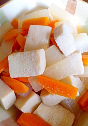 簡単！こうや豆腐のふくみ煮-レシピのメイン写真