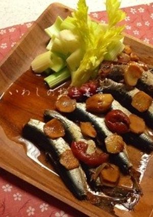 いわしの梅生姜煮-レシピのメイン写真