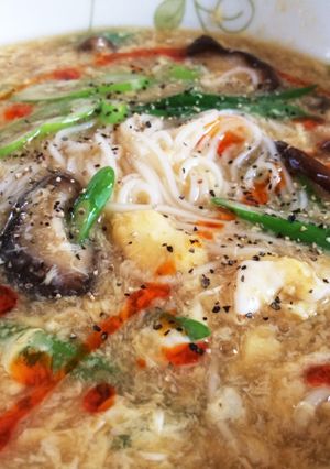 そうめん☆酸辣湯麺-レシピのメイン写真