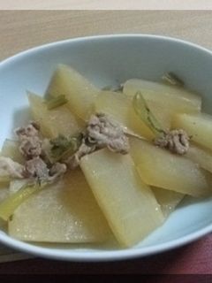 豚肉と大根の煮物-レシピのメイン写真