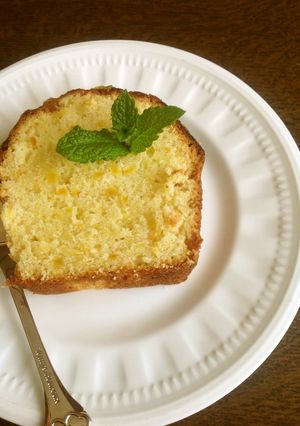 簡単★オレンジピールふんわりバターケーキ-レシピのメイン写真