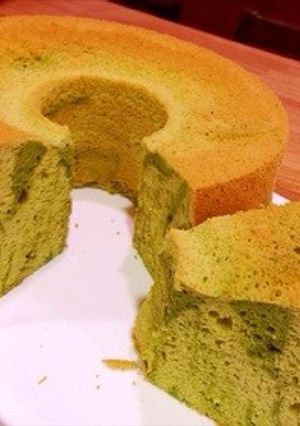 阿部氏の抹茶シフォン-レシピのメイン写真