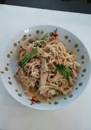 ツナと塩昆布絶品パスタ-レシピのメイン写真