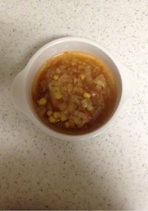 白菜とトマトのスープ-レシピのメイン写真