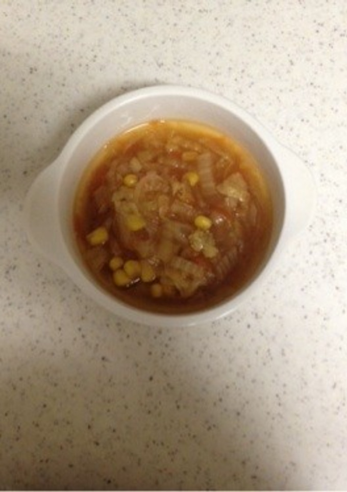 白菜とトマトのスープ-レシピのメイン写真