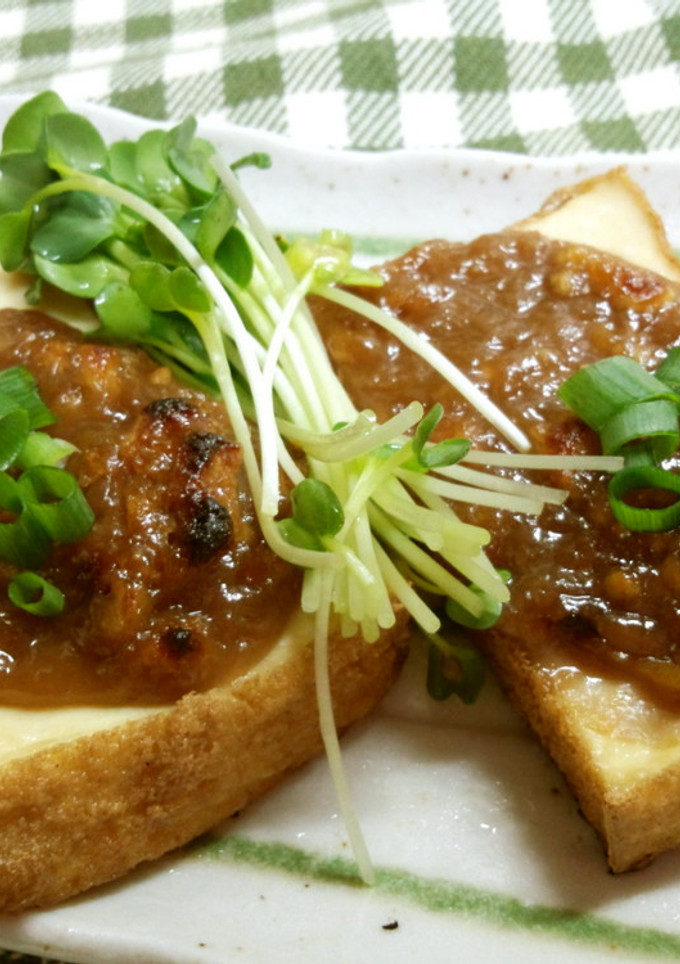 厚揚げのクルミ味噌焼き-レシピのメイン写真