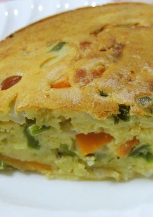 玉ねぎ美味しい！たっぷり野菜のケークサレ-レシピのメイン写真