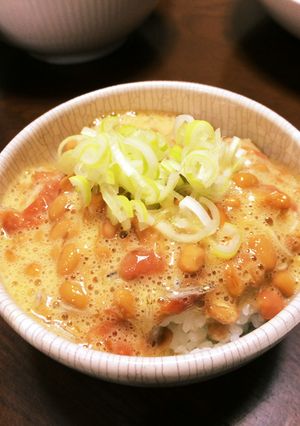 我が家の納豆ご飯-レシピのメイン写真
