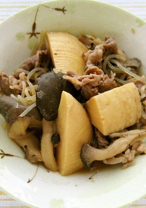 霜降りひらたけの孟宗煮-レシピのメイン写真