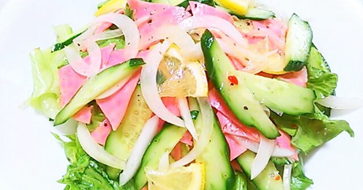 ソフトサラミのマリネ風スイートチリサラダ by ハートフルキッチン麗