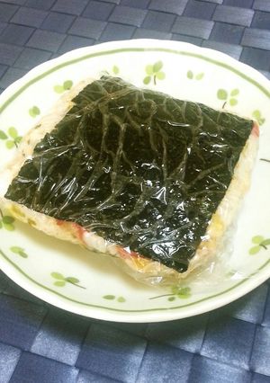 Square Rice Ball-レシピのメイン写真