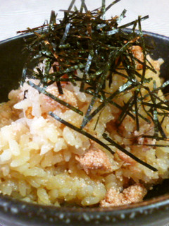 土鍋たらこ飯♪-レシピのメイン写真