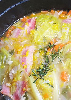 キャベツのベーコン煮込みドイツ風-レシピのメイン写真
