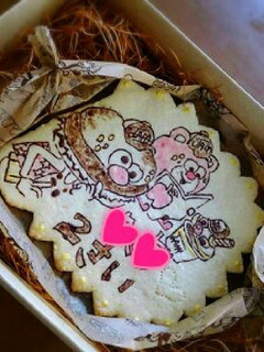 お誕生日☆キャラクッキー♪JAM-レシピのメイン写真