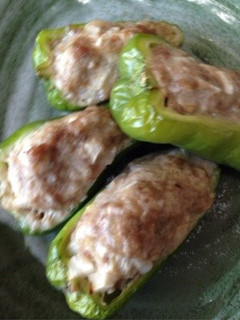 ピーマン肉詰め(^o^)/-レシピのメイン写真