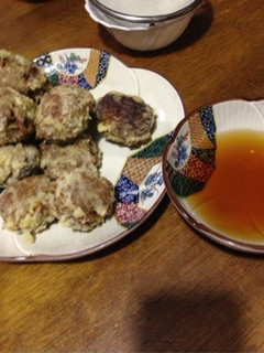 椎茸つみれ天-レシピのメイン写真