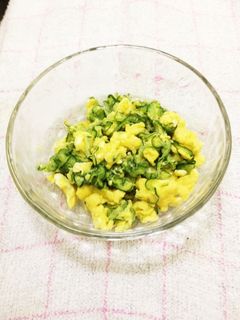 ☆簡単もう一品☆きゅうりの卵とじ炒め-レシピのメイン写真