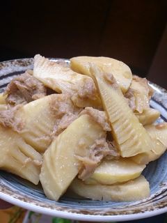 簡単☆たけのことツナの煮物-レシピのメイン写真