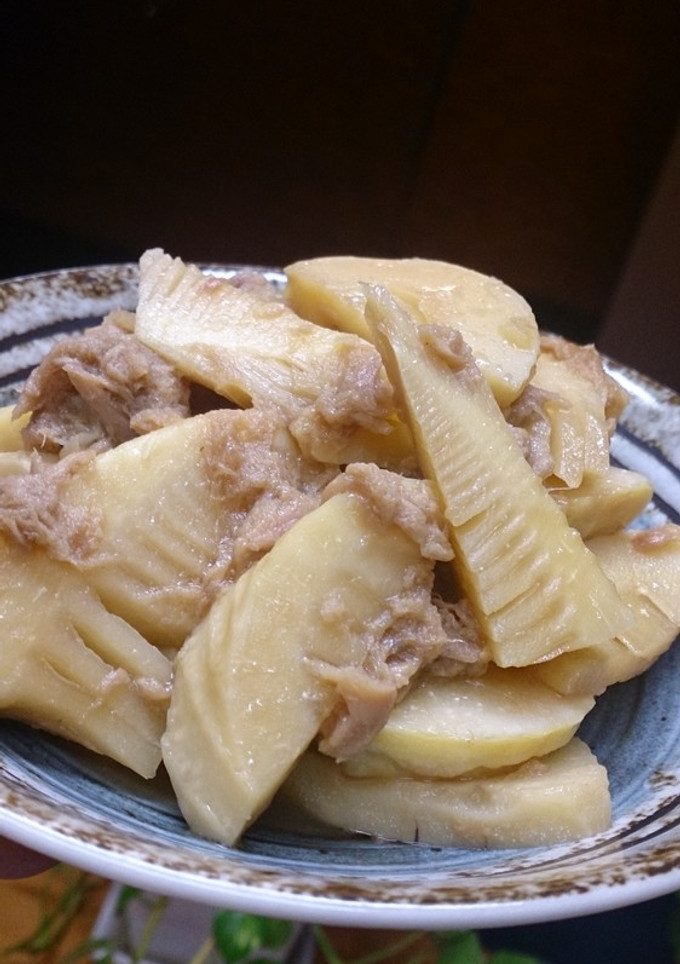 簡単☆たけのことツナの煮物-レシピのメイン写真