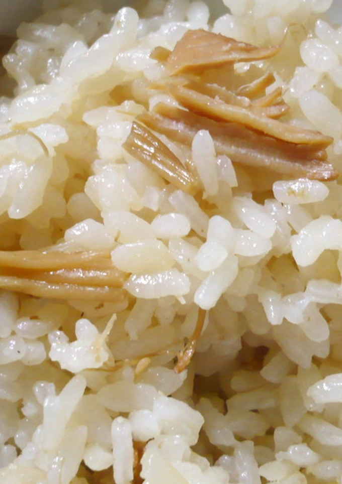 超簡単☆鶏缶となめ茸の炊き込みご飯-レシピのメイン写真