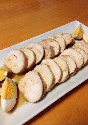 レンジで簡単☆鶏チャーシュー-レシピのメイン写真