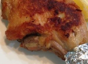 骨つき鶏もも肉☆塩ニンニク焼き-レシピのメイン写真