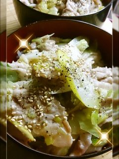 簡単!やみつきネギ塩だれ豚丼♪-レシピのメイン写真