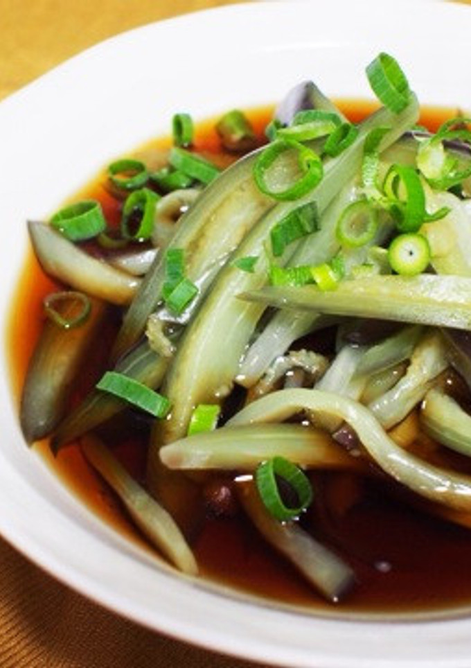 ナスのそうめん風-レシピのメイン写真