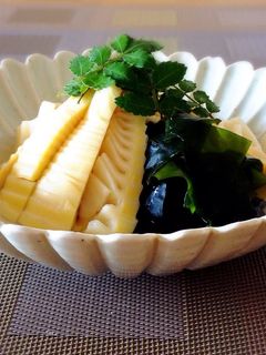 若竹煮(筍とわかめの煮物)-レシピのメイン写真