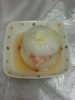 新タマネギのレンジでチン-レシピのメイン写真