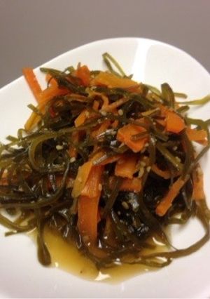 レンジで簡単☆切り昆布の煮物-レシピのメイン写真