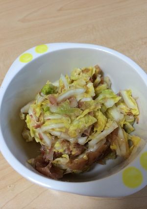 簡単！春キャベツの梅おかか和え-レシピのメイン写真