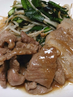 豚肉の甘辛炒め-レシピのメイン写真