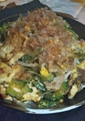 ｺﾞｰﾔﾁｬﾝﾌﾟﾙ-レシピのメイン写真