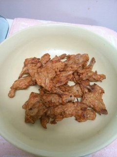 ごぼう天カレー炒め-レシピのメイン写真