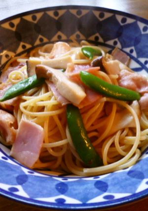 ベーコンときのこのパスタ♪-レシピのメイン写真