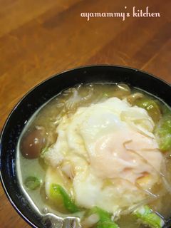 もやしとキャベツ✿卵のお味噌汁☆-レシピのメイン写真