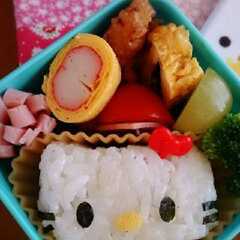 キティちゃんお弁当♡-レシピのメイン写真