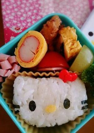 キティちゃんお弁当♡-レシピのメイン写真