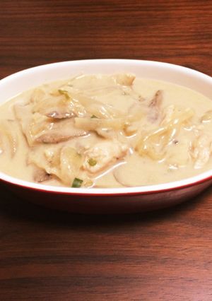 ほっこり♪みそ仕立ての豆乳スープ-レシピのメイン写真
