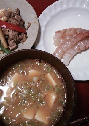 捨てないで!!海老だし味噌汁-レシピのメイン写真