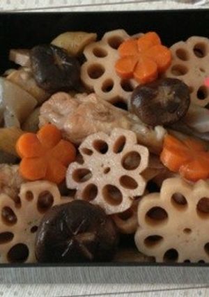 お祝膳♡煮物-レシピのメイン写真