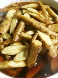 *ヘルシー日持ち抜群!!ごぼうの漬け物*-レシピのメイン写真