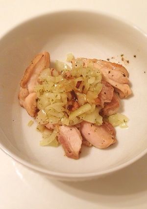 鶏もも肉と玉ねぎをナンプラーで★-レシピのメイン写真