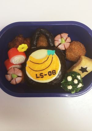 仮面ライダーガイム★ロックシードキャラ弁-レシピのメイン写真