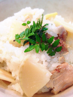 「竹鶏物語」簡単美味なたけのこ御飯の巻-レシピのメイン写真